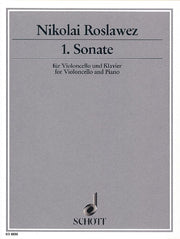 Nikolai Andreyevich Roslavets: 1. Sonate (Cello, Piano)