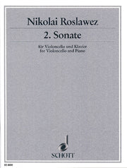 Nikolai Andreyevich Roslavets: 2. Sonate (Cello, Piano)