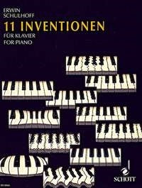 Erwin Schulhoff: 11 Inventionen op. 36 (Piano)