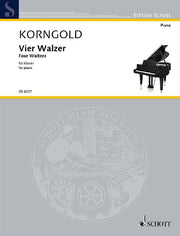 Erich Wolfgang Korngold: Vier Walzer (Piano)