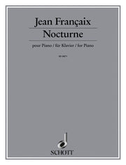 Jean Françaix: Nocturne (Piano)