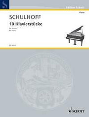 Erwin Schulhoff: 10 Klavierstücke op. 30 (Piano)