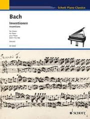 Johann Sebastian Bach: Inventionen (Piano)