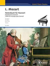 Wolfgang Amadeus Mozart: Notenbuch für Nannerl (Piano)