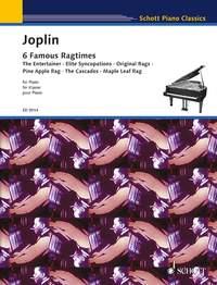 Scott Joplin: 6 Famous Ragtimes (Piano)
