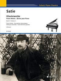 Erik Satie: Klavierwerke Band 3 (Piano)