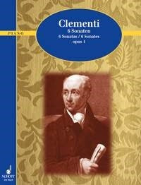 Muzio Clementi: Sechs Sonaten op. 1 (Piano) afbeelding 2