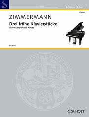 Bernd Alois Zimmermann: Drei frühe Klavierstücke (Piano)
