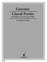 Genzmer: Choral-Partita GeWV 410 (Orgel)