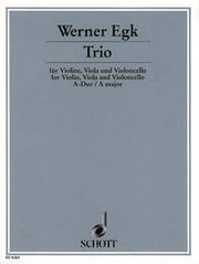 Werner Egk: Trio A-Dur A-Dur (Strijktrio)