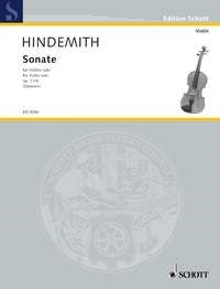 Hindemith: Sonate für Violine allein op. 11/6 (Viool)