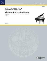 Tatjana Komarova: Thema mit Variationen (Piano)