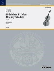 Sebastian Lee: 40 leichte Etüden op. 70 (Cello)