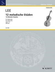Sebastian Lee: 12 melodische Etüden op. 113 (Cello)