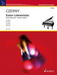Carl Czerny: Erster Lehrmeister op. 599 (Piano)