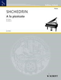 Rodion Shchedrin: A la pizzicato (Piano) afbeelding 2