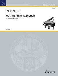 Hermann Regner: Aus meinem Tagebuch (Piano)