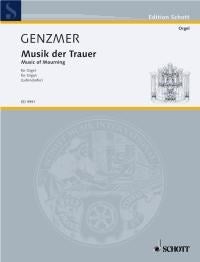 Genzmer: Musik der Trauer (Orgel) afbeelding 2