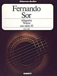 Sor: Allegretto und Walzer aus op. 45 (Gitaar)