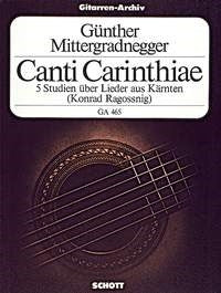 Mittergradnegger: Canti Carinthiae (Gitaar)