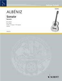 Albéniz: Sonate E-Dur E-Dur (Gitaar)