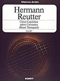 Reutter: Cinco Caprichos sobre Cervantes (Gitaar)