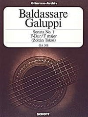 Galuppi: Sonate No. 1 F-Dur F-Dur (Gitaar)