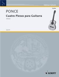 Ponce: Cuatro Piezas (Gitaar)
