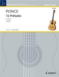 Ponce: 12 Préludes (Gitaar)