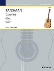 Tansman: Cavatine (Gitaar)