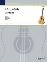Tansman: Cavatine (Gitaar)