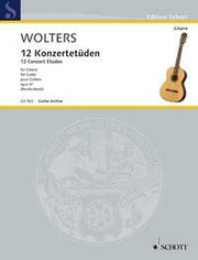 Wolters: 12 Konzertetüden op. 41 (Gitaar)