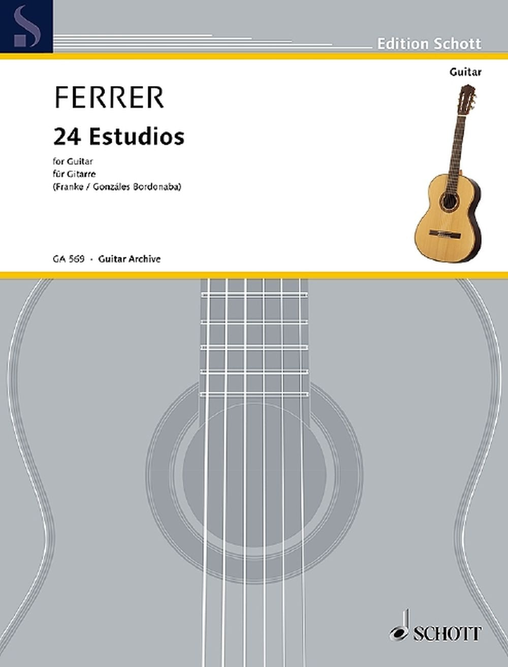 Ferrer: 24 Estudios (Gitaar)