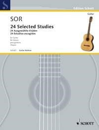 Sor: 24 ausgewählte Etüden (Gitaar)