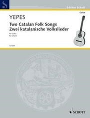 Yepes: Zwei katalanische Volkslieder (Gitaar)