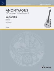 Anonymous: Saltarello (Gitaar)