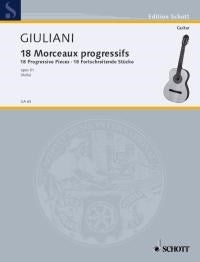 Giuliani: 18 fortschreitende Stücke op. 51 (Gitaar)