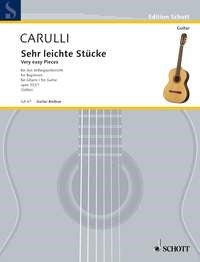 Carulli: Sehr leichte Stücke op. 333/1 (Gitaar)