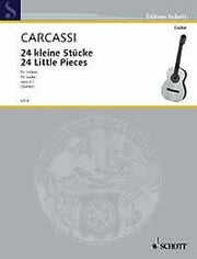 Carcassi: 24 kleine Stücke op. 21 (Gitaar)