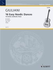 Giuliani: 16 leichte nordische Tänze op. 147 (Gitaar)