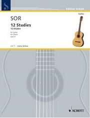 Sor: Zwölf Etüden op. 6 (Gitaar)