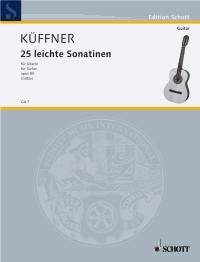 Küffner: 25 leichte Sonatinen op. 80 (Gitaar)