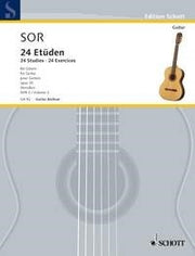 Sor: 24 Etüden op. 35/2 Band 2 (Gitaar)