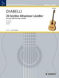Diabelli: 24 leichte Altwiener Ländler (Gitaar)