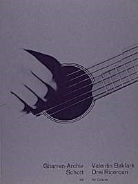 Bakfark: 3 Ricercari (Gitaar)