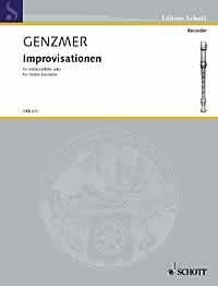 Genzmer: Improvisationen GeWV 211 (Altblokfluit)