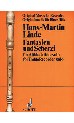 Linde: Fantasien und Scherzi (Altblokfluit)