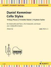 Daniel Kemminer: Cello Styles (Cello, Piano)