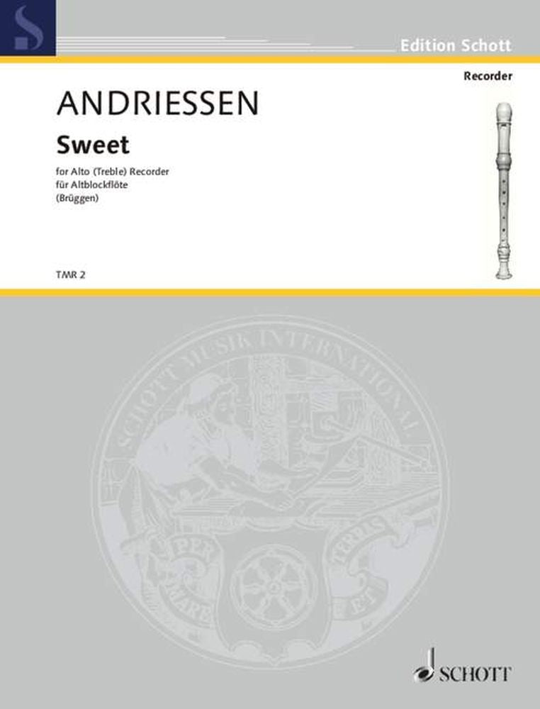 Andriessen: Sweet (Altblokfluit)