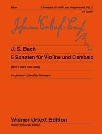 Bach: 6 Sonaten BWV 1017 - 1019 Band 2
